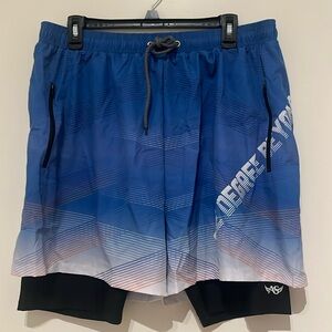 Men’s 7in Workout Trunks with Compression Liner